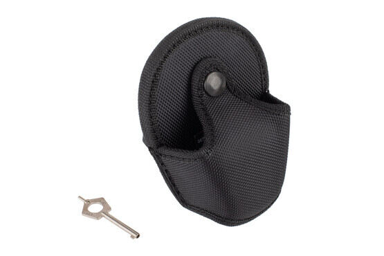 ASP Ballistic Federal Handcuff Case features corner stitch construction and includes an auxiliary handcuff key